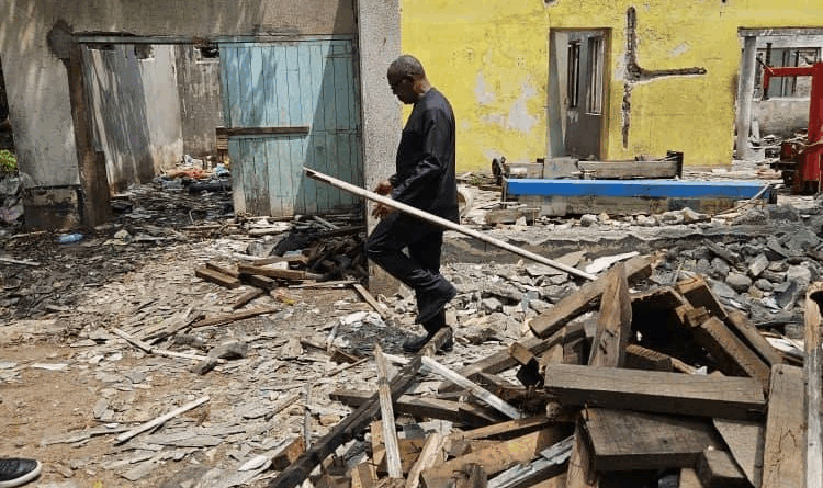 “Nigeria Is Lawless”, Peter Obi Fumes As Brother’s Lagos Property Is Demolished