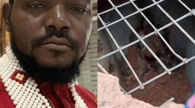 How Immigration Arrested Fleeing Enugu Based  Native Doctor ‘Linked To Ritual Killings’ Near Seme Border (pic)