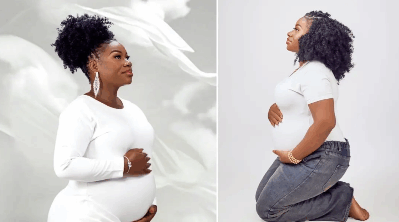 Nigerian Woman Jubilates As She Becomes Mother After 2 Failed IVFs & 4 Miscarriages (pics)